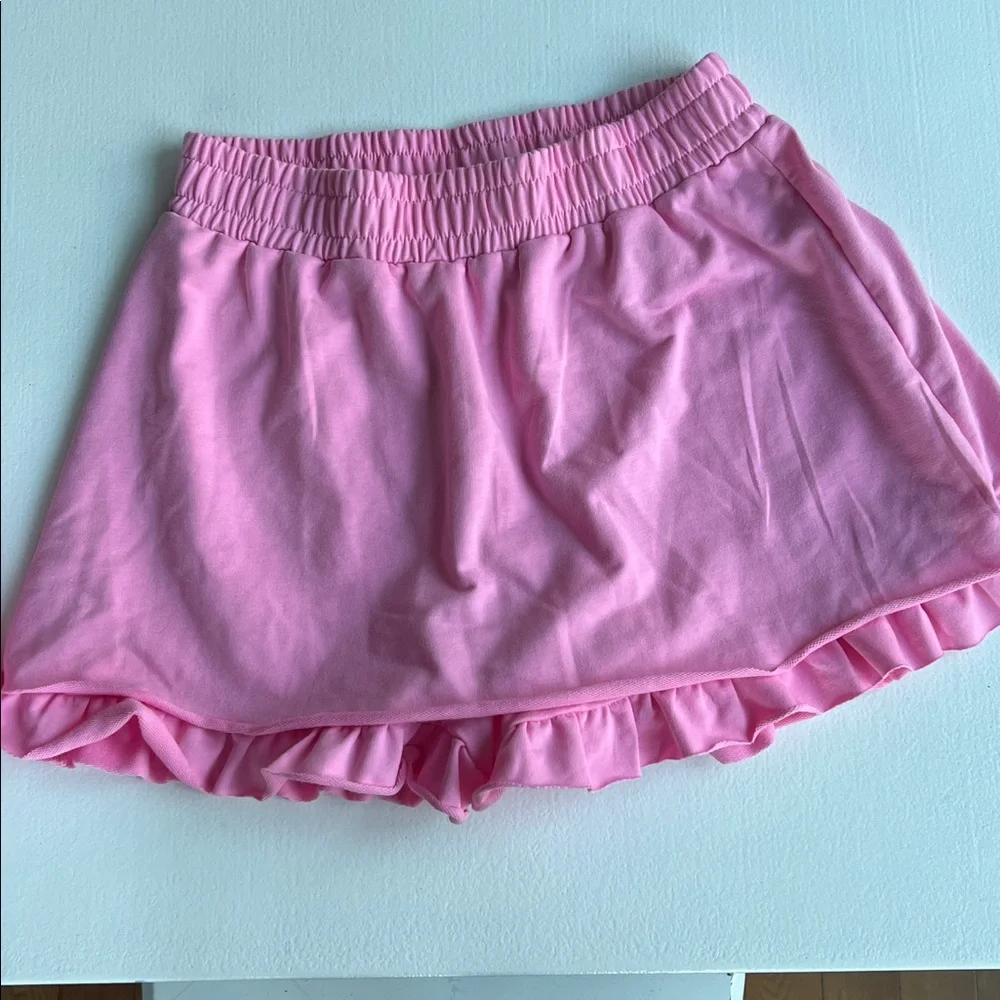 Pink Ruffled Casual Set - Picture 4 of 10